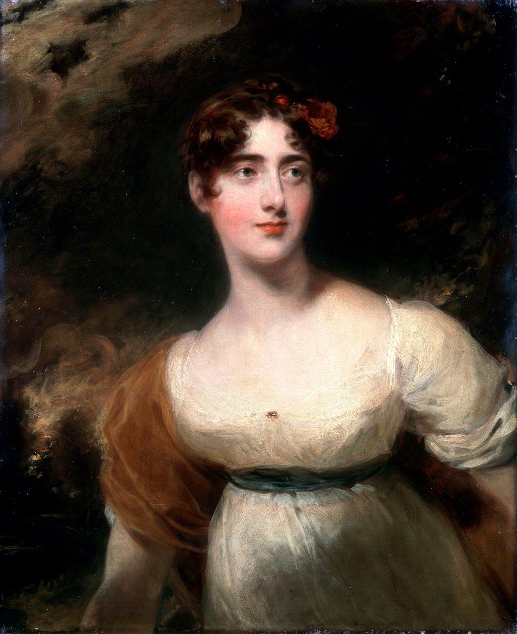 Portret Milady Emily Harriet Wellesley-Polki Lady Raglan, 1814. autorstwa Thomas Lawrence