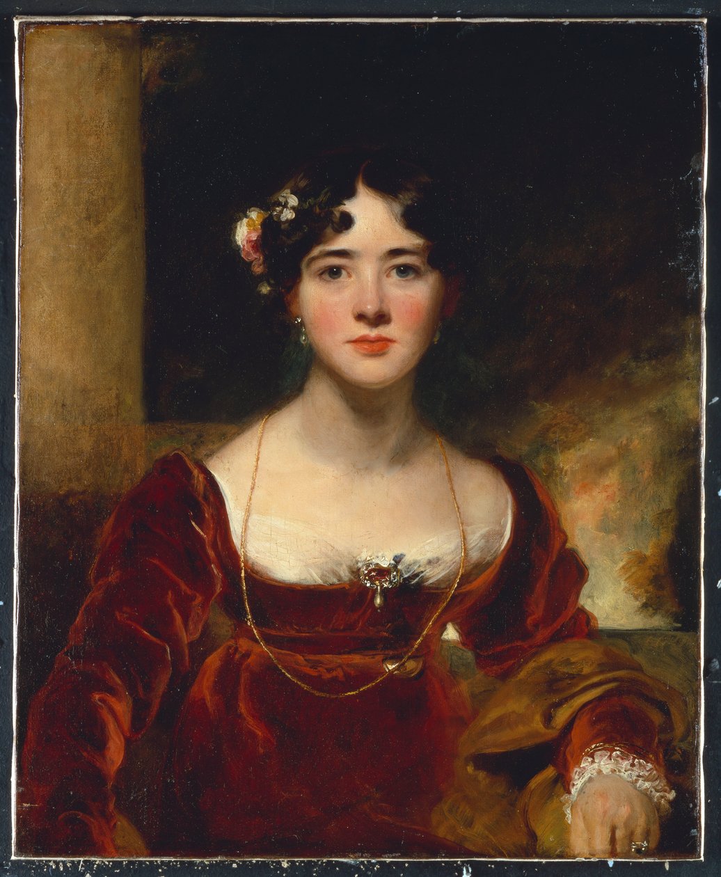 Portret pani John Allnutt, ok. 1810-15 autorstwa Thomas Lawrence