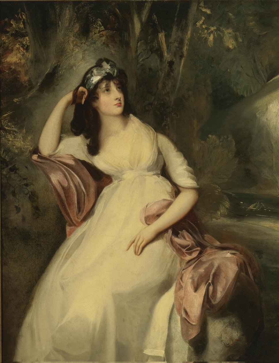 Portret Sally Siddons 1775-1803 autorstwa Thomas Lawrence