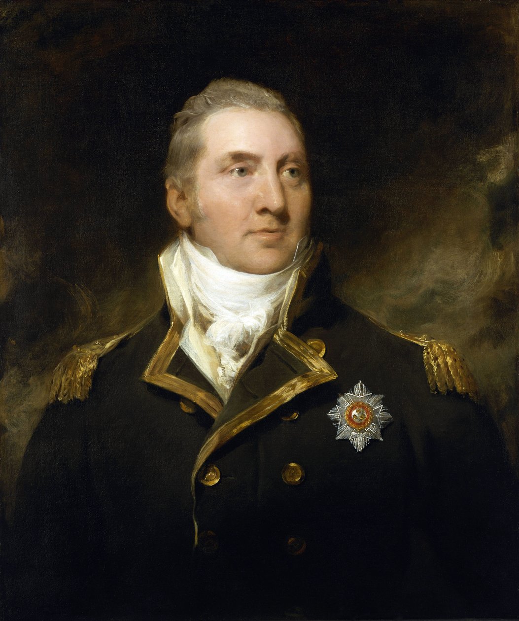 Portret sir Edwarda Pellew, lorda Exmouth autorstwa Thomas Lawrence