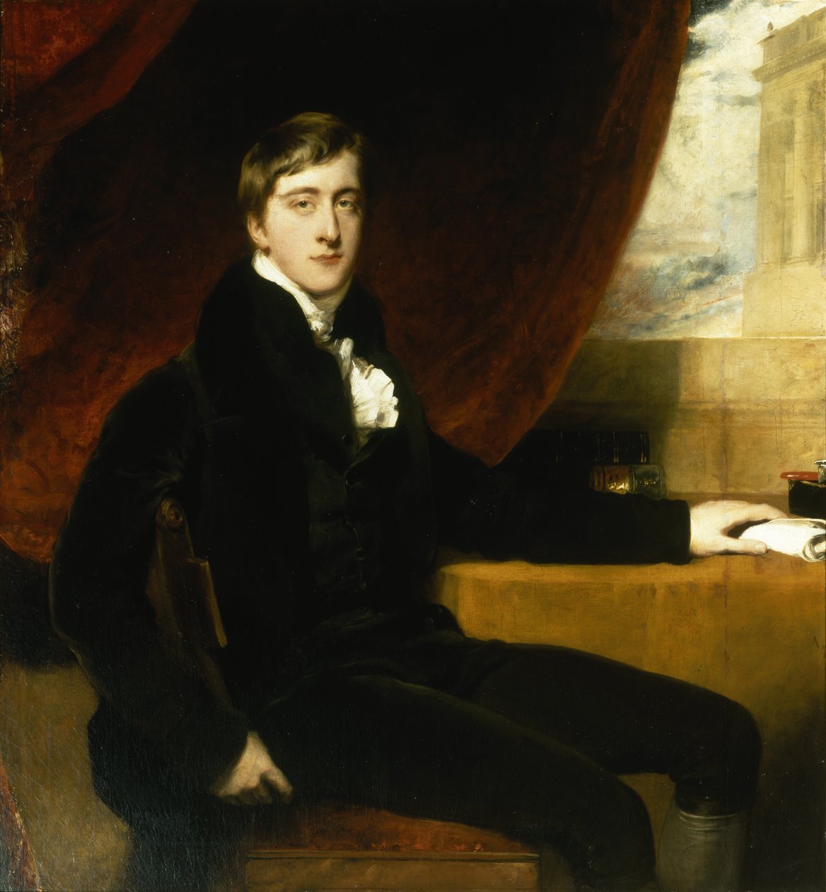 Portret Williama Spencera Cavendisha, 6. księcia Devonshire autorstwa Thomas Lawrence