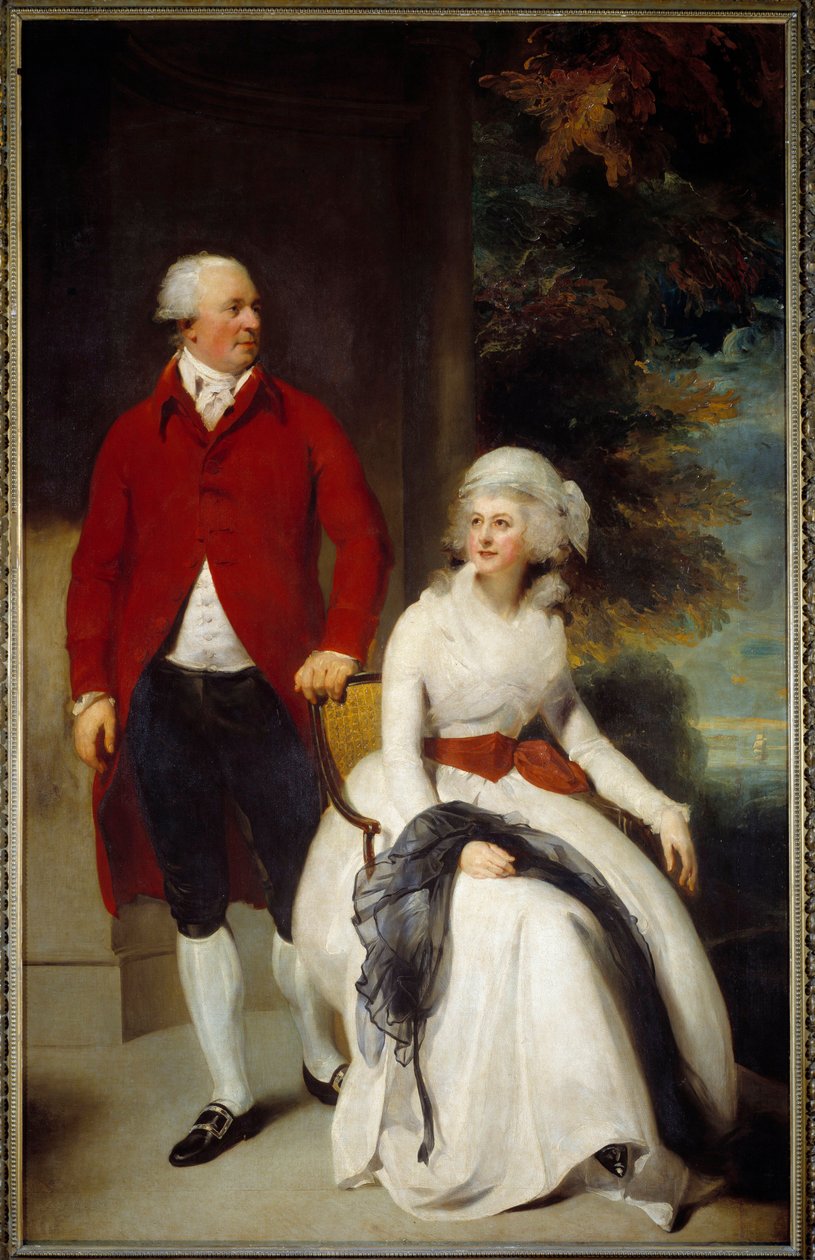 Portret bankiera Juliusa Angersteina (1735-1823) i jego drugiej żony Elizy Payne (1748-1800) Obraz sir Thomasa Lawrence