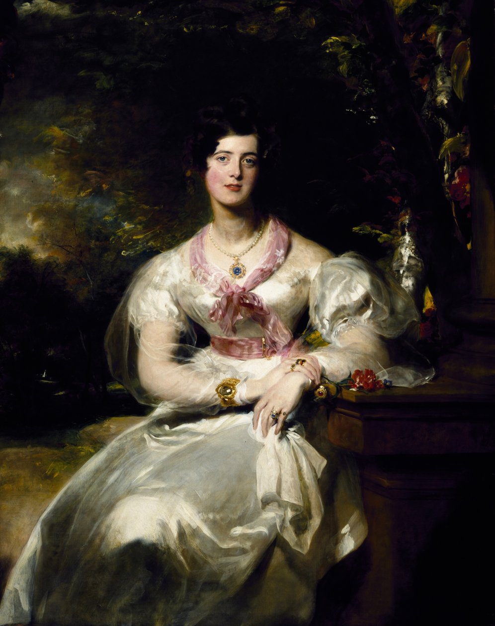 Portret szanownej pani Seymour Bathurst autorstwa Thomas Lawrence