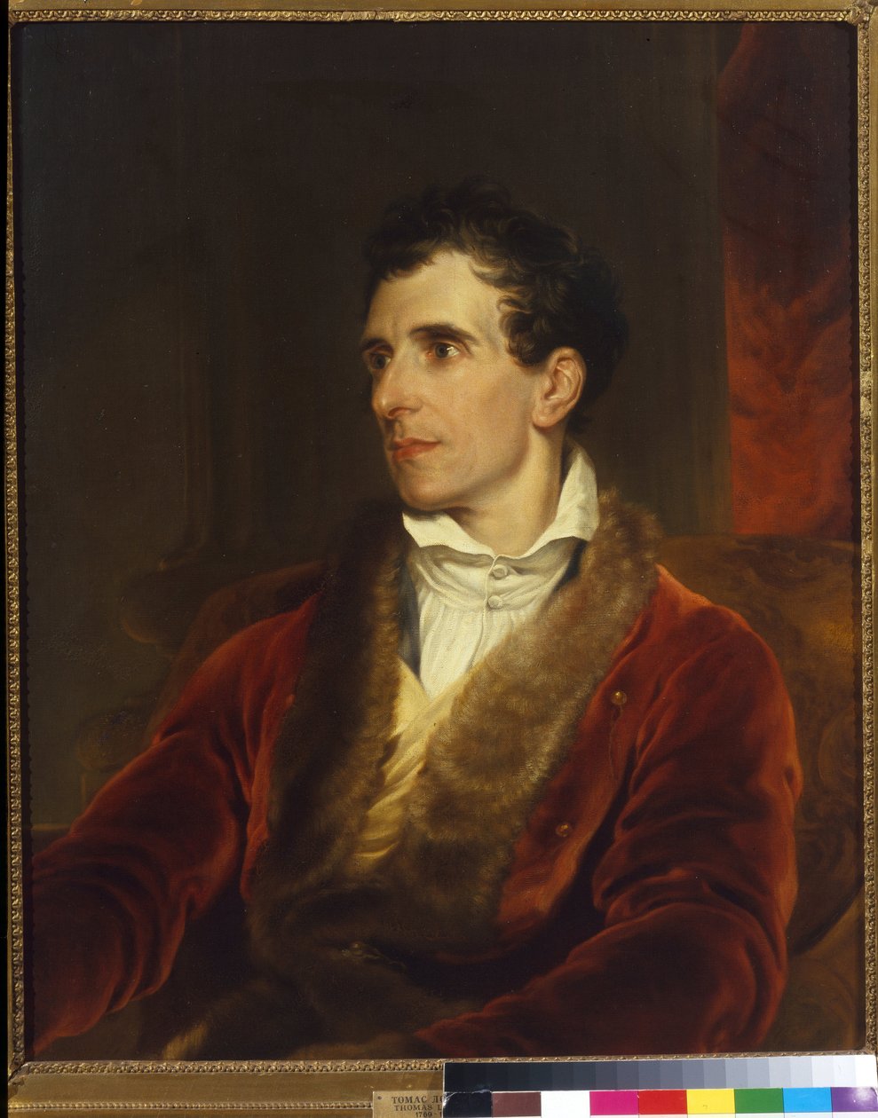 Portret rzeźbiarza Antonio Canovy, koniec XVIII w. (olej na płótnie) autorstwa Thomas Lawrence