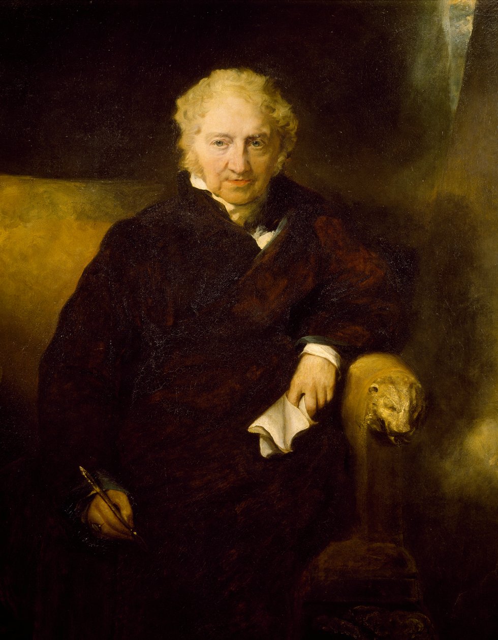 Portret malarza Johanna Heinricha Fussli, autorstwa Thomasa Lawrence