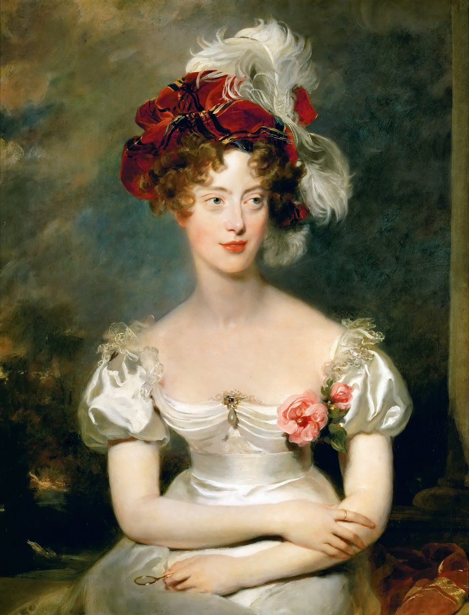 Księżniczka Karolina z Neapolu i Sycylii 1798-1870, księżna de Berry autorstwa Thomas Lawrence