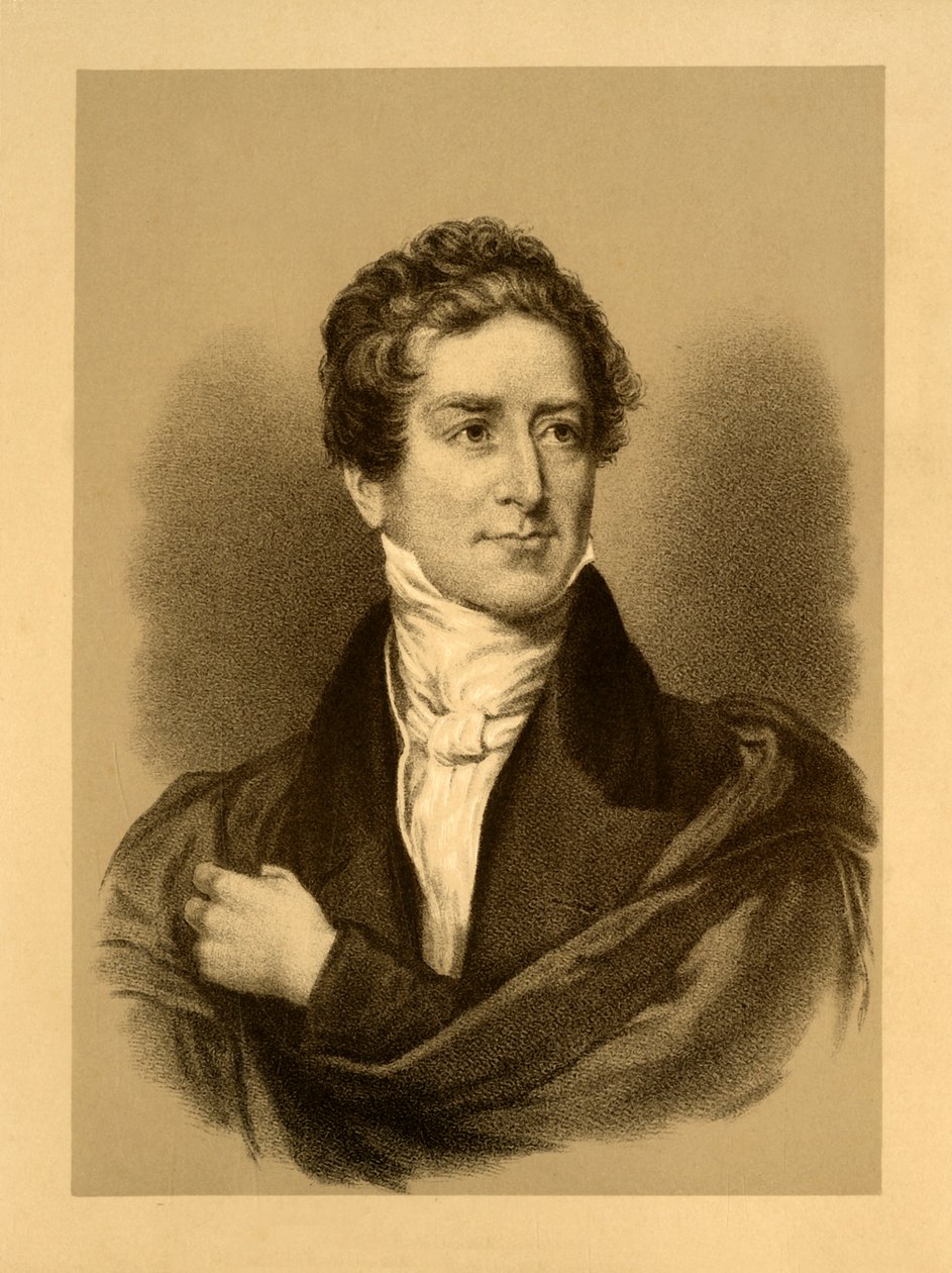 Sir Robert Peel, Bart. Premiera 1834-1835 i 1841-1846, c1820, c1880. autorstwa Thomas Lawrence
