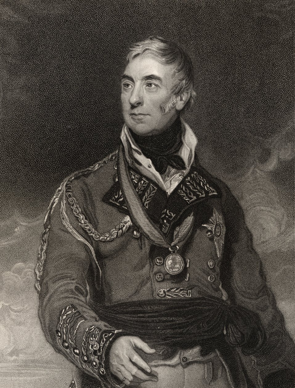 Thomas Graham, rycina H. Meyera, z „Narodowej Galerii Portretów, tom III”, wydana ok. 1835 r. (lito) autorstwa Thomas Lawrence