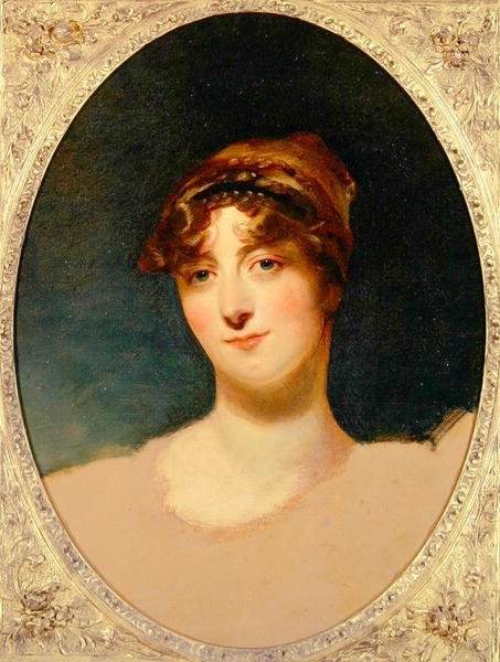 Wicehrabina Caroline Sydney (olej na płótnie) autorstwa Thomas Lawrence