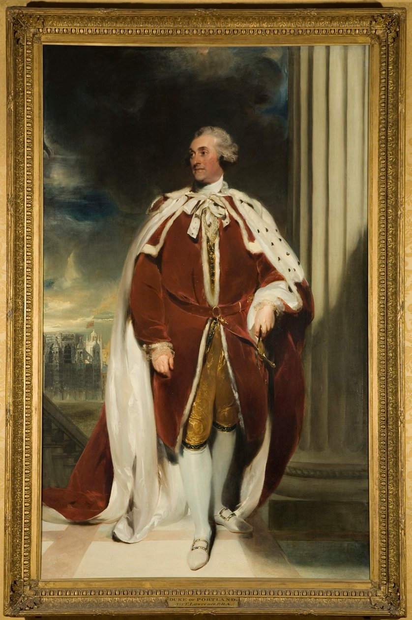 William Henry Cavendish-Bentinck, 3. książę Portland autorstwa Thomas Lawrence