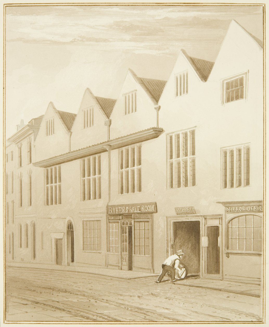 Front domu Colston
