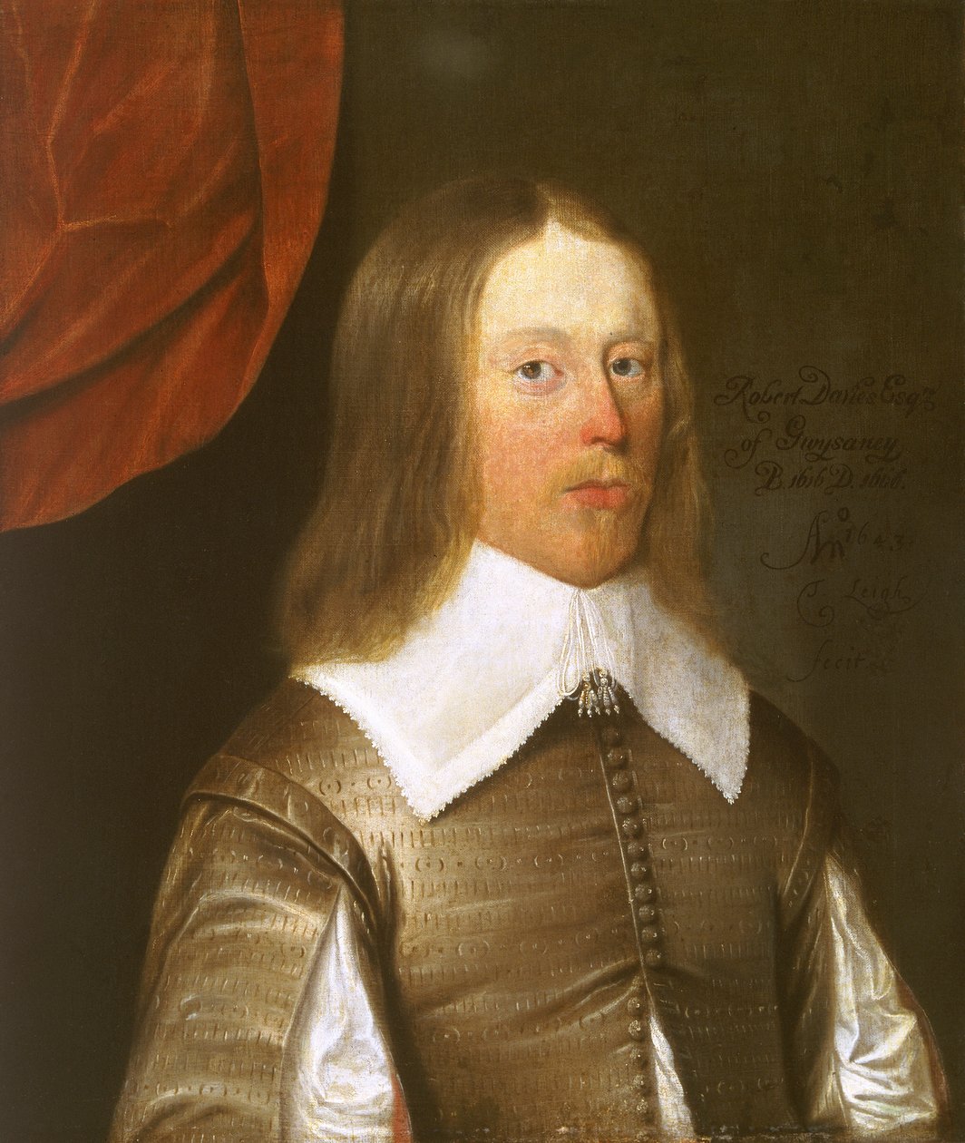Robert Davies z Gwysaney 1616-1666, 1643. autorstwa Thomas Leigh