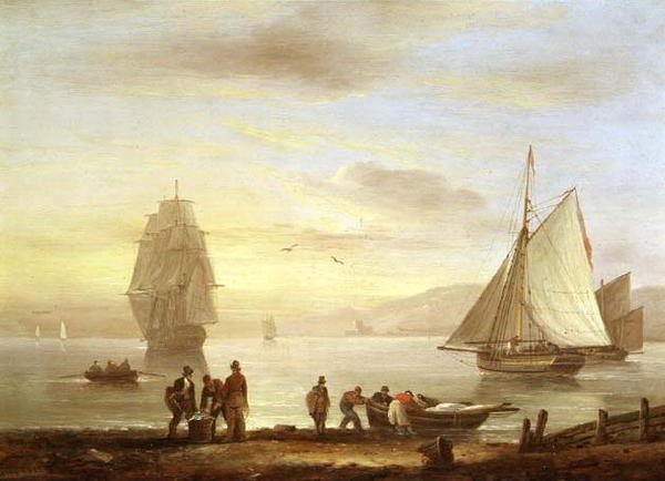 Pejzaż morski autorstwa Thomas Luny