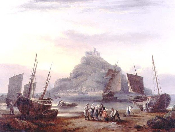 Góra Św. Michała autorstwa Thomas Luny