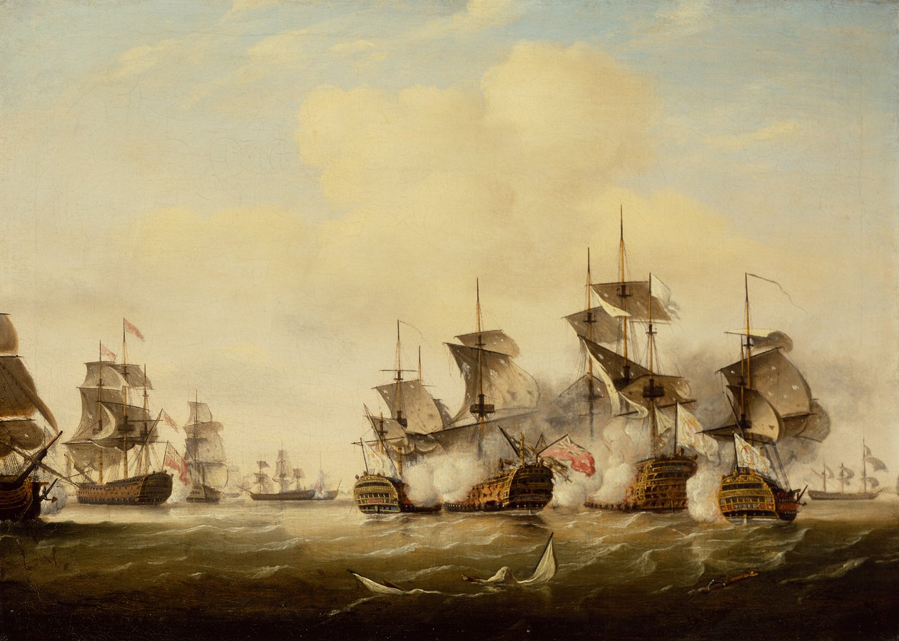 Bitwa pod Tulonem autorstwa Thomas Luny