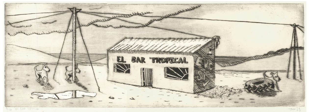 El Bar Tropical autorstwa Thomas MacGregor