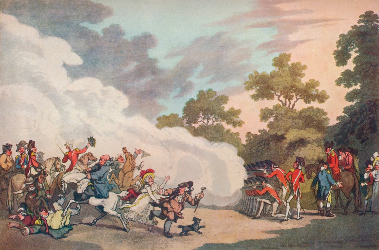 Dzień Pola w Hyde Parku, 1789, 1914 autorstwa Thomas Malton II