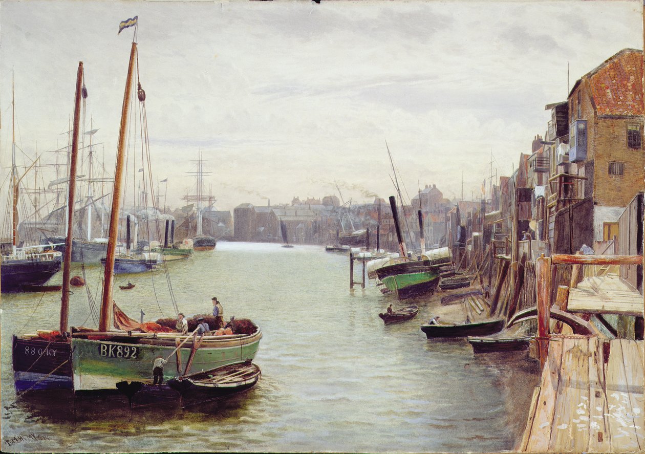 North Shields autorstwa Thomas Marie Madawaska Hemy