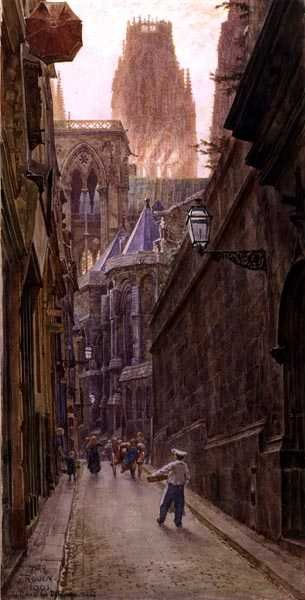 Rouen autorstwa Thomas Matthews Rooke