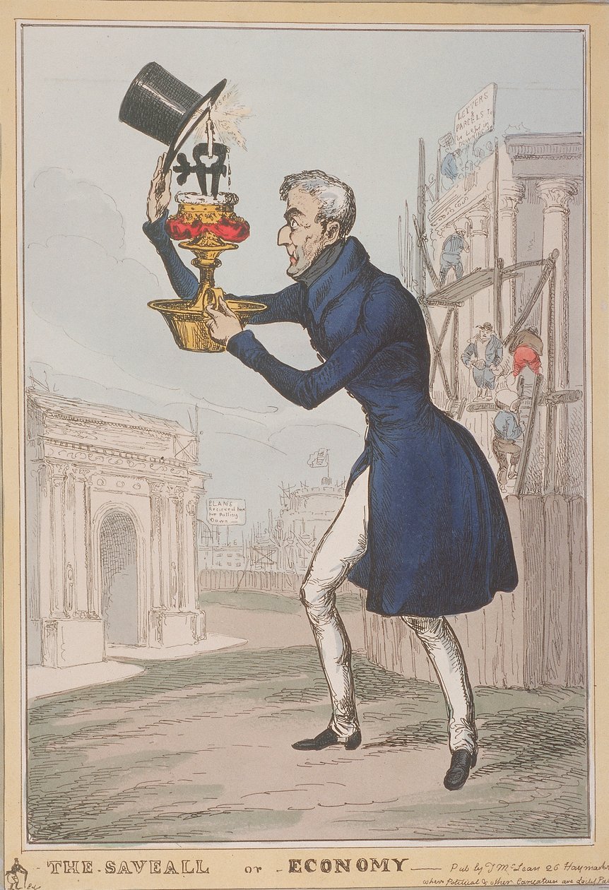 „Saveall, czyli ekonomia”, 1828 r. autorstwa Thomas McLean