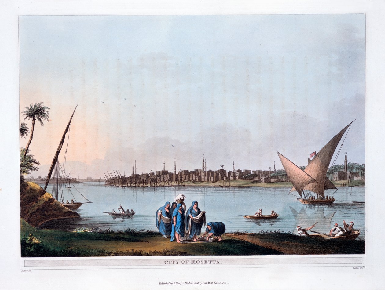 Miasto Rosetta, 1801 autorstwa Thomas Milton