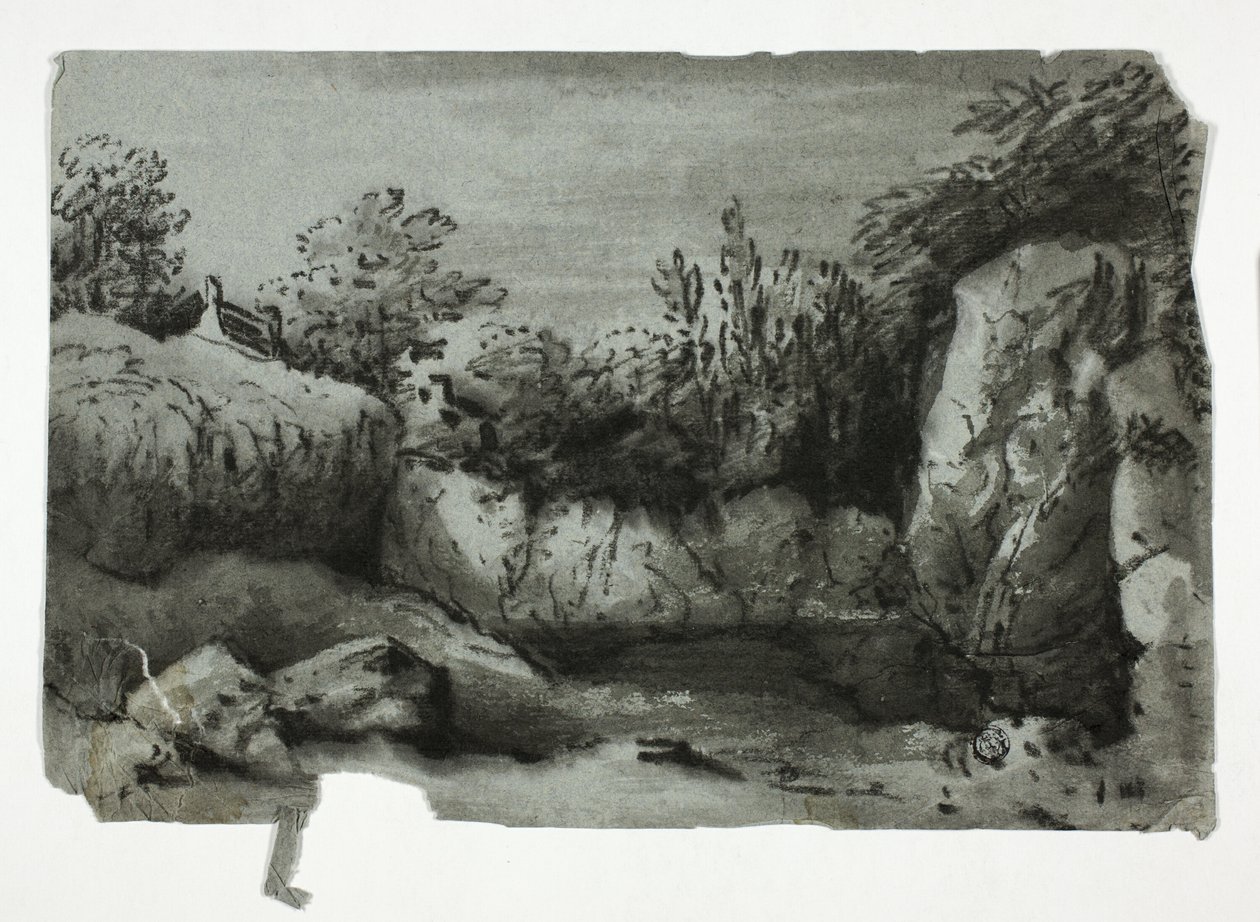 Rocky Pool autorstwa Thomas Monro