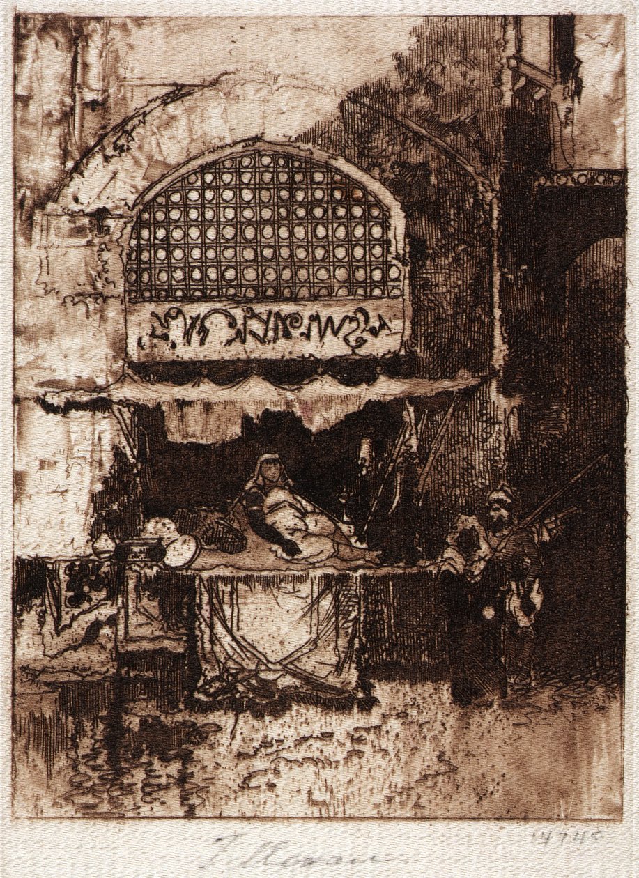 Bazar autorstwa Thomas Moran