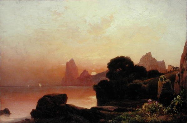 Wybrzeże Letniego Poranka (olej) autorstwa Thomas Moran