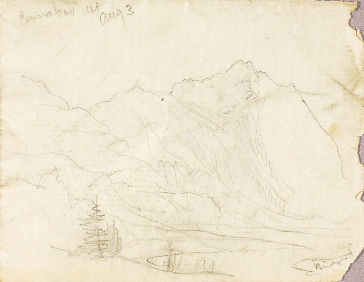 Cinnabar Mt. autorstwa Thomas Moran
