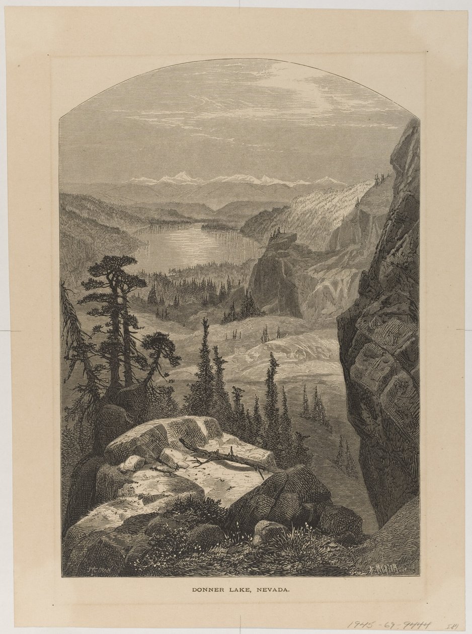 Jezioro Donner, Nevada autorstwa Thomas Moran