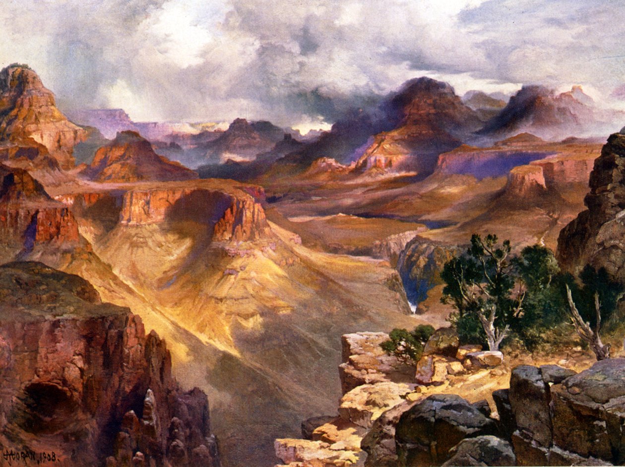 Wielki Kanion Kolorado” autorstwa Thomas Moran