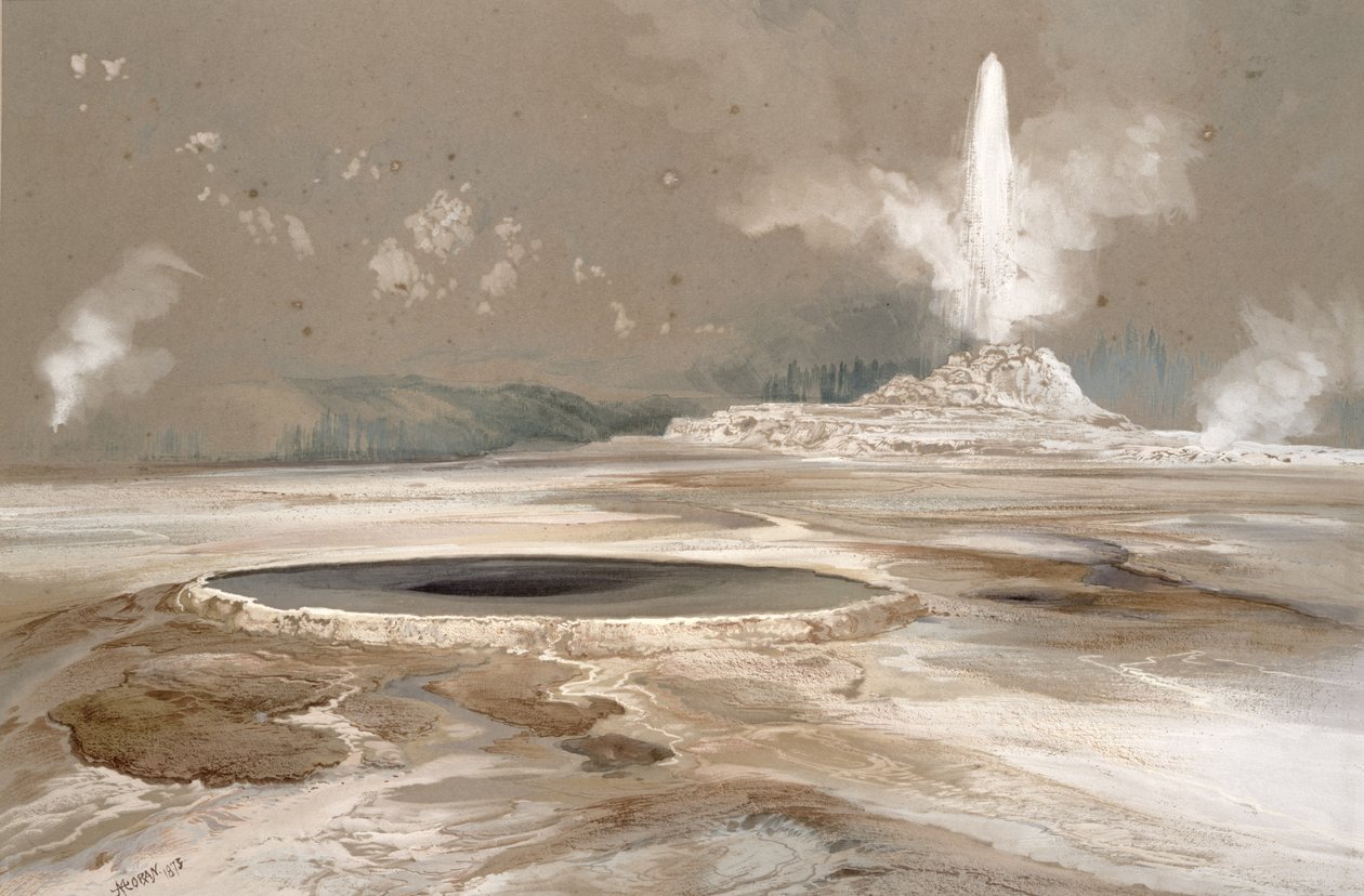 Basen Porannej Chwały, 1873 autorstwa Thomas Moran
