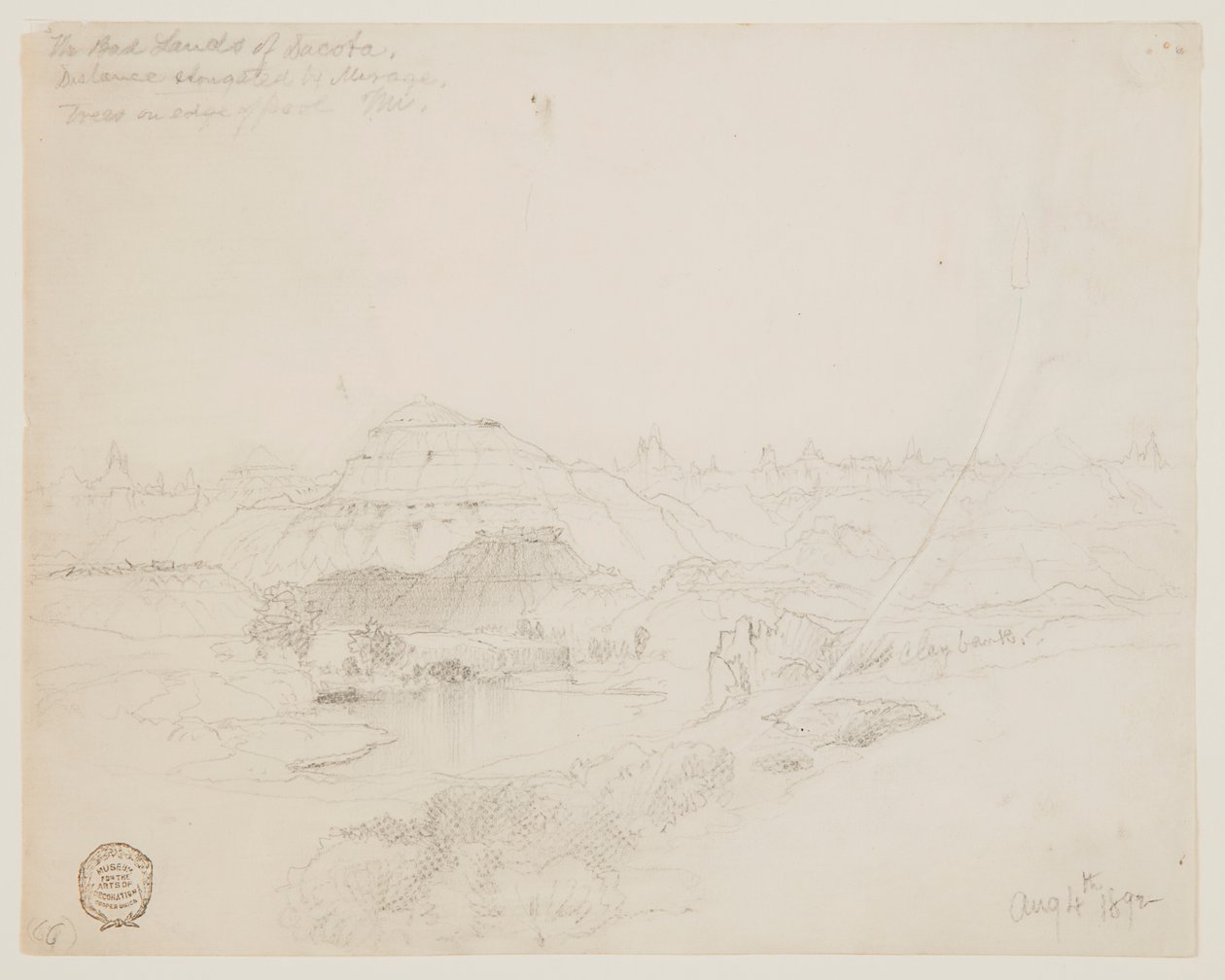 Złe Ziemie Dakoty autorstwa Thomas Moran