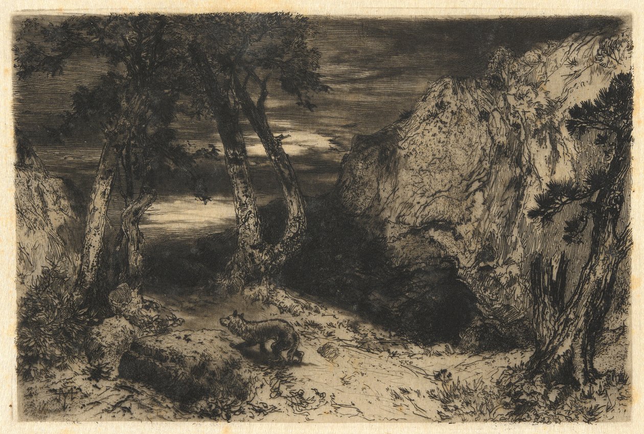 Zmierzch w Arizonie autorstwa Thomas Moran
