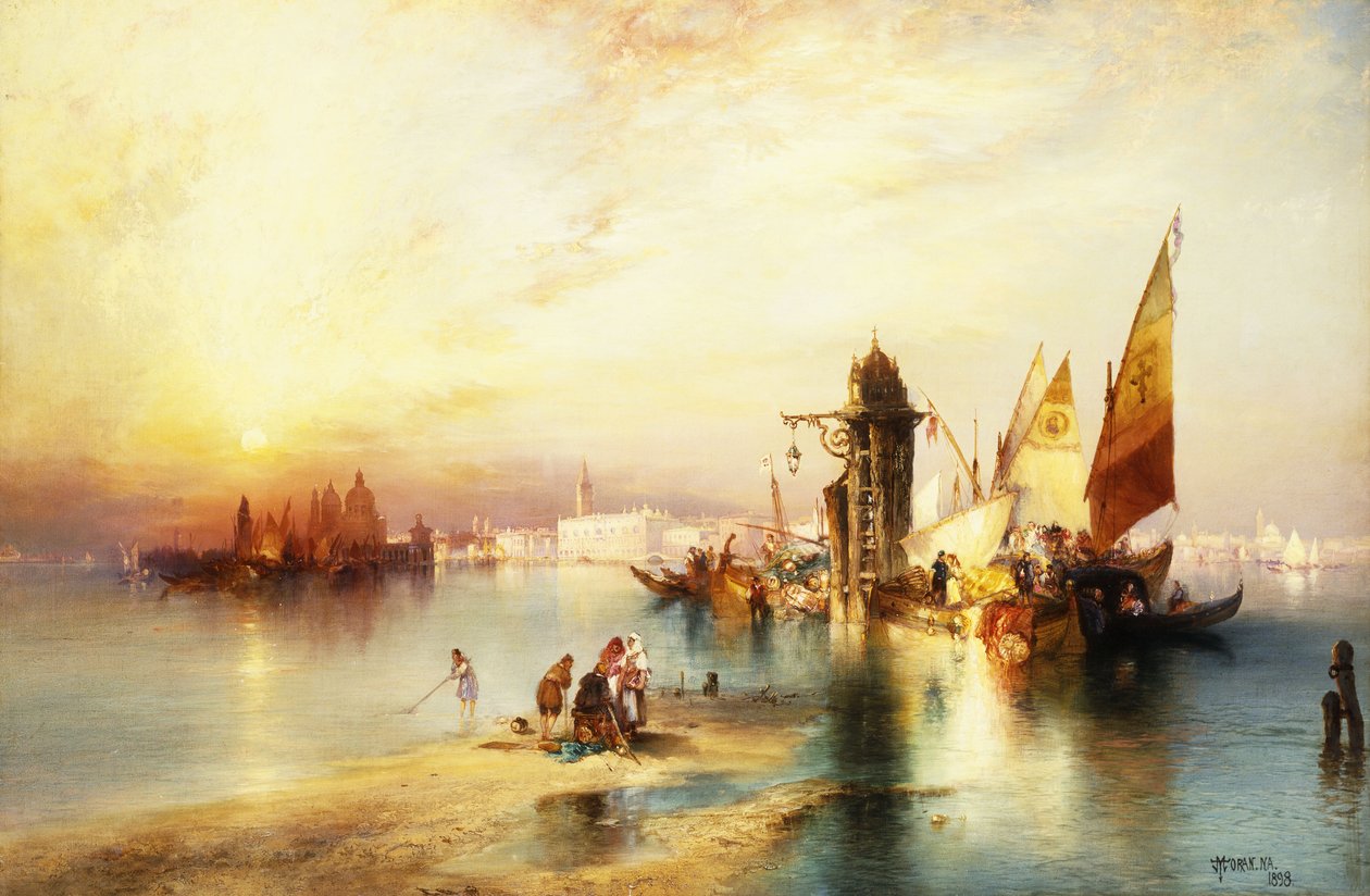 Wenecja, autorstwa Thomas Moran