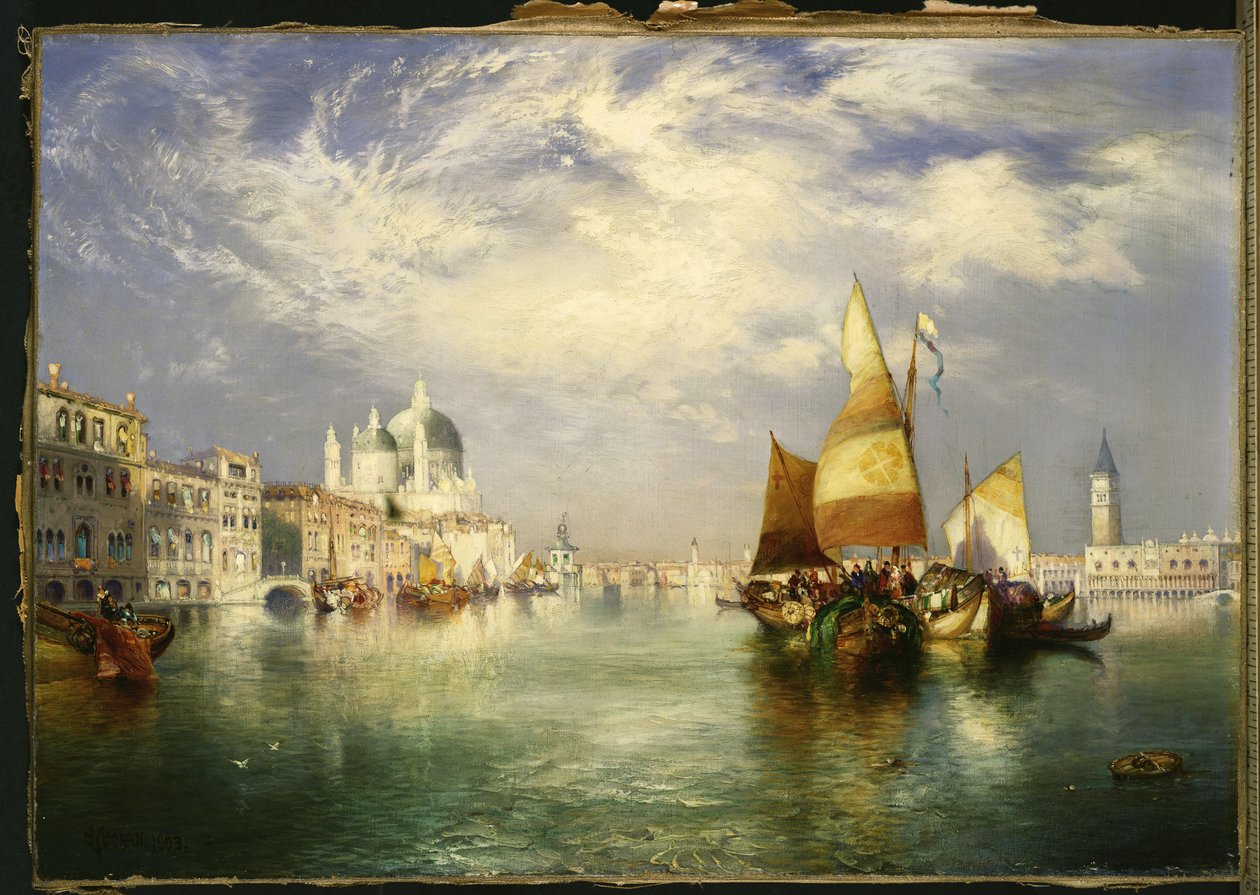 Wenecja autorstwa Thomas Moran