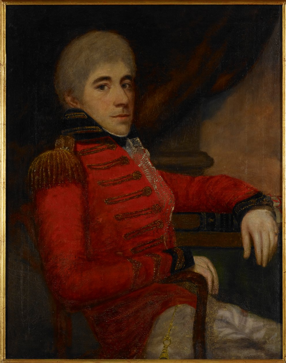 Portret kapitana Johna Baillie autorstwa Thomas Morris