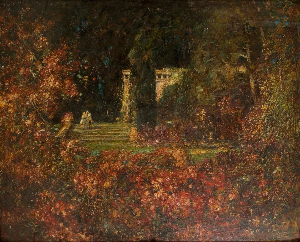 „Ogród Pamięci”, 1884-1930 autorstwa Thomas Mostyn