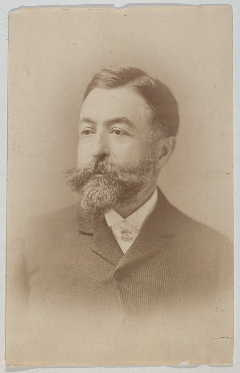 Portret Thomasa Nasta sięgający do połowy klatki piersiowej autorstwa Thomas Nast