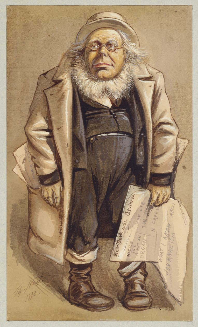 Horace Greeley autorstwa Thomas Nast