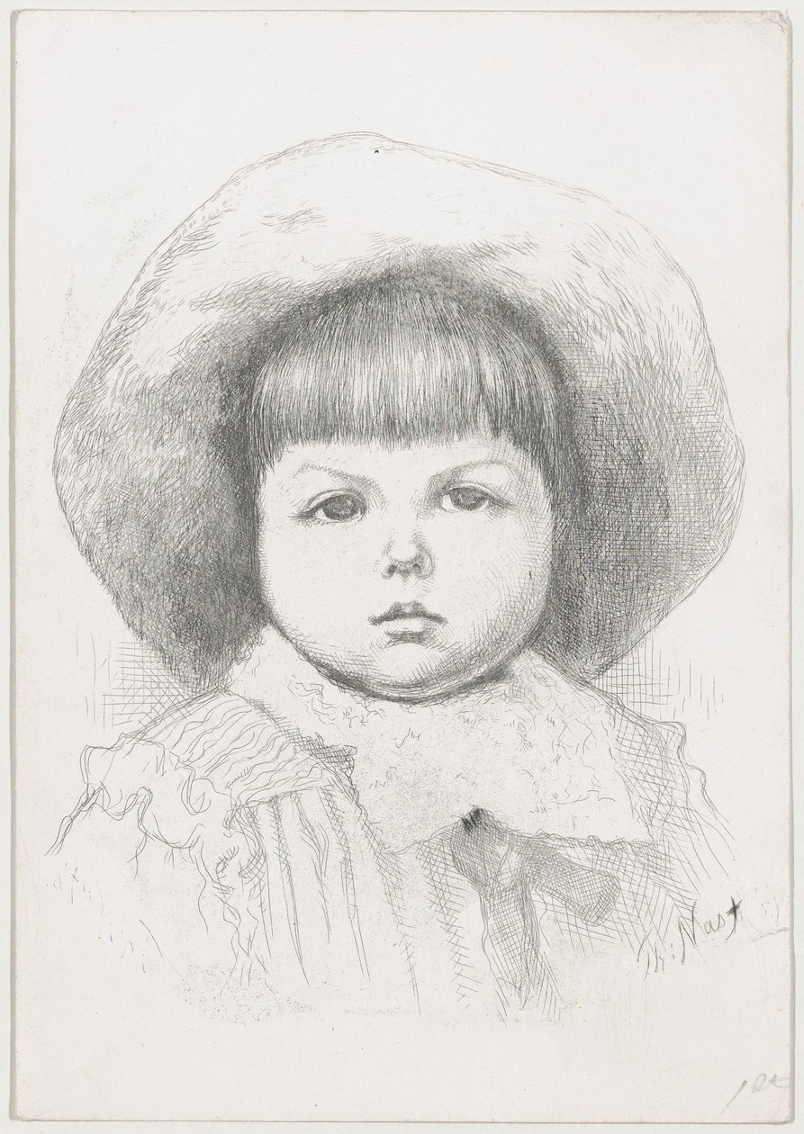 Portret dziecka Cyryla Nasta, po 1879 r., po 1879 r. autorstwa Thomas Nast