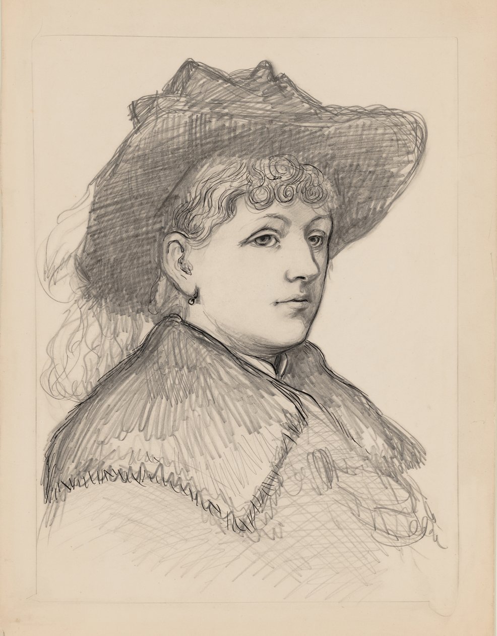 Sarah Edwards Nast autorstwa Thomas Nast