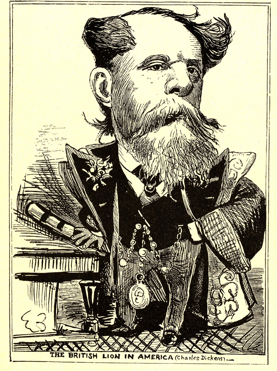 Brytyjski lew w Ameryce, 1867-68 autorstwa Thomas Nast