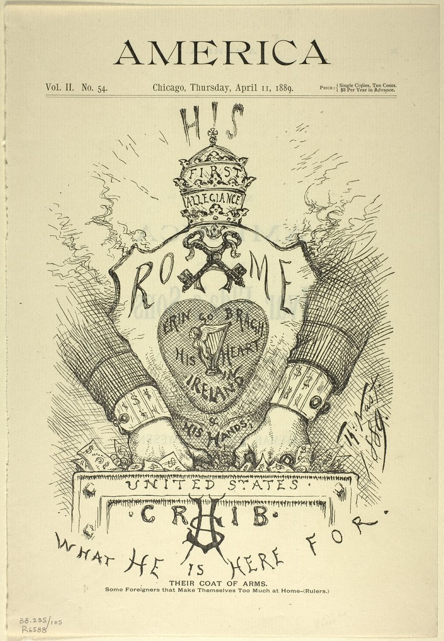 Ich herb autorstwa Thomas Nast