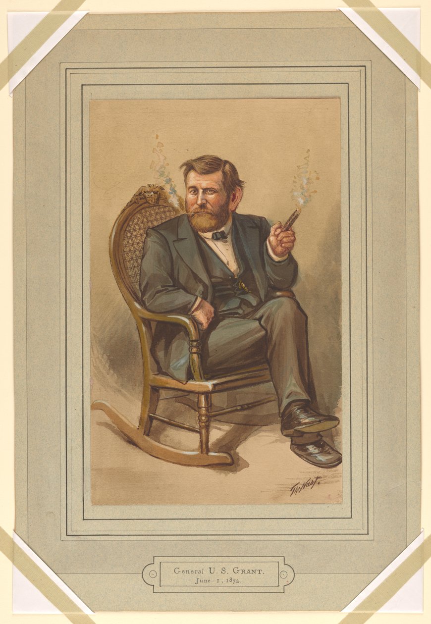 Ulysses S. Grant autorstwa Thomas Nast