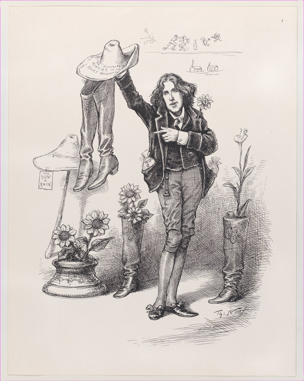Wilde na nas. Coś do spełnienia w Ameryce, 10 czerwca 1882 r., 10 czerwca 1882 r. autorstwa Thomas Nast