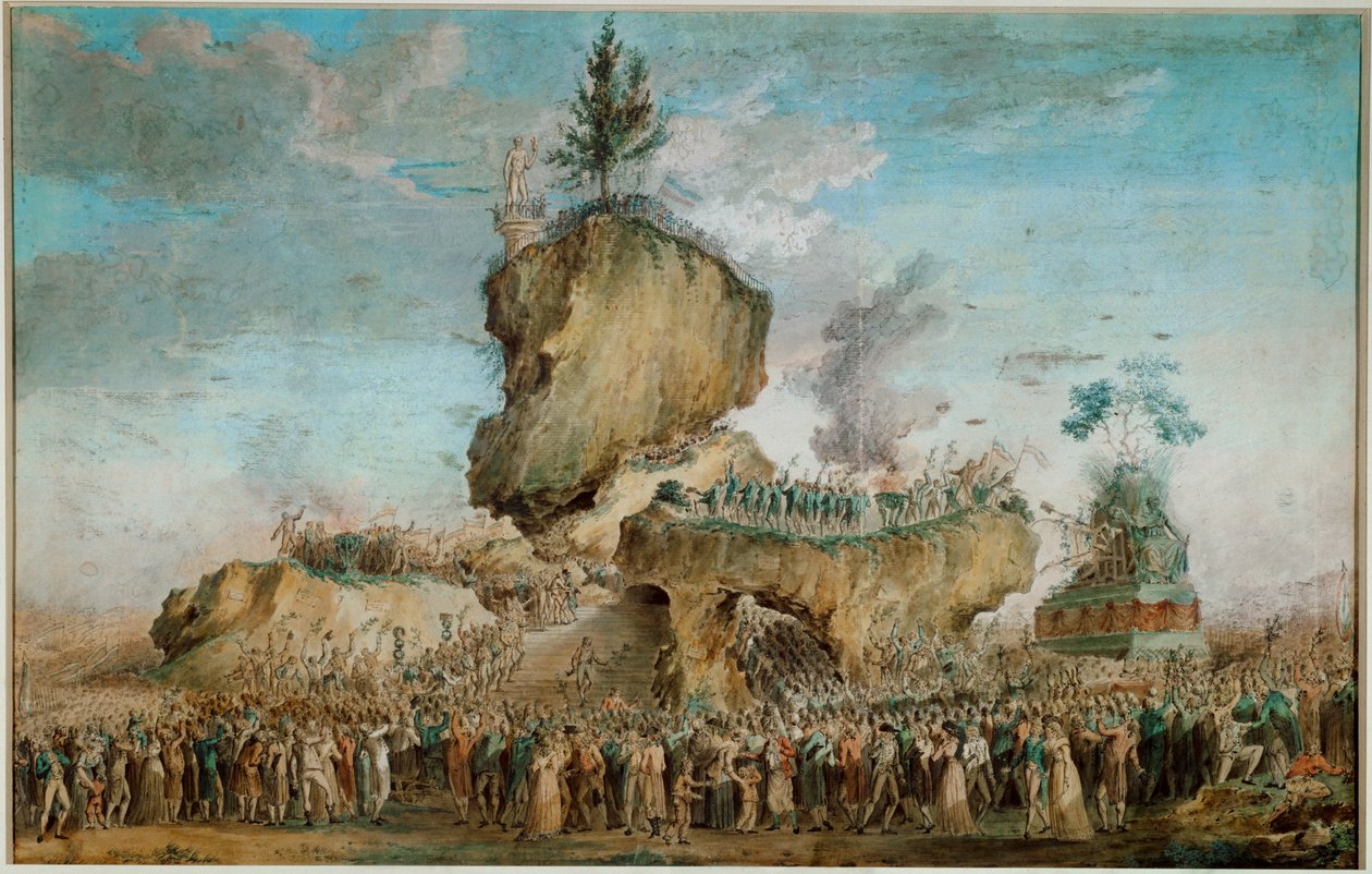 Festiwal Istoty Najwyższej autorstwa Thomas Naudet