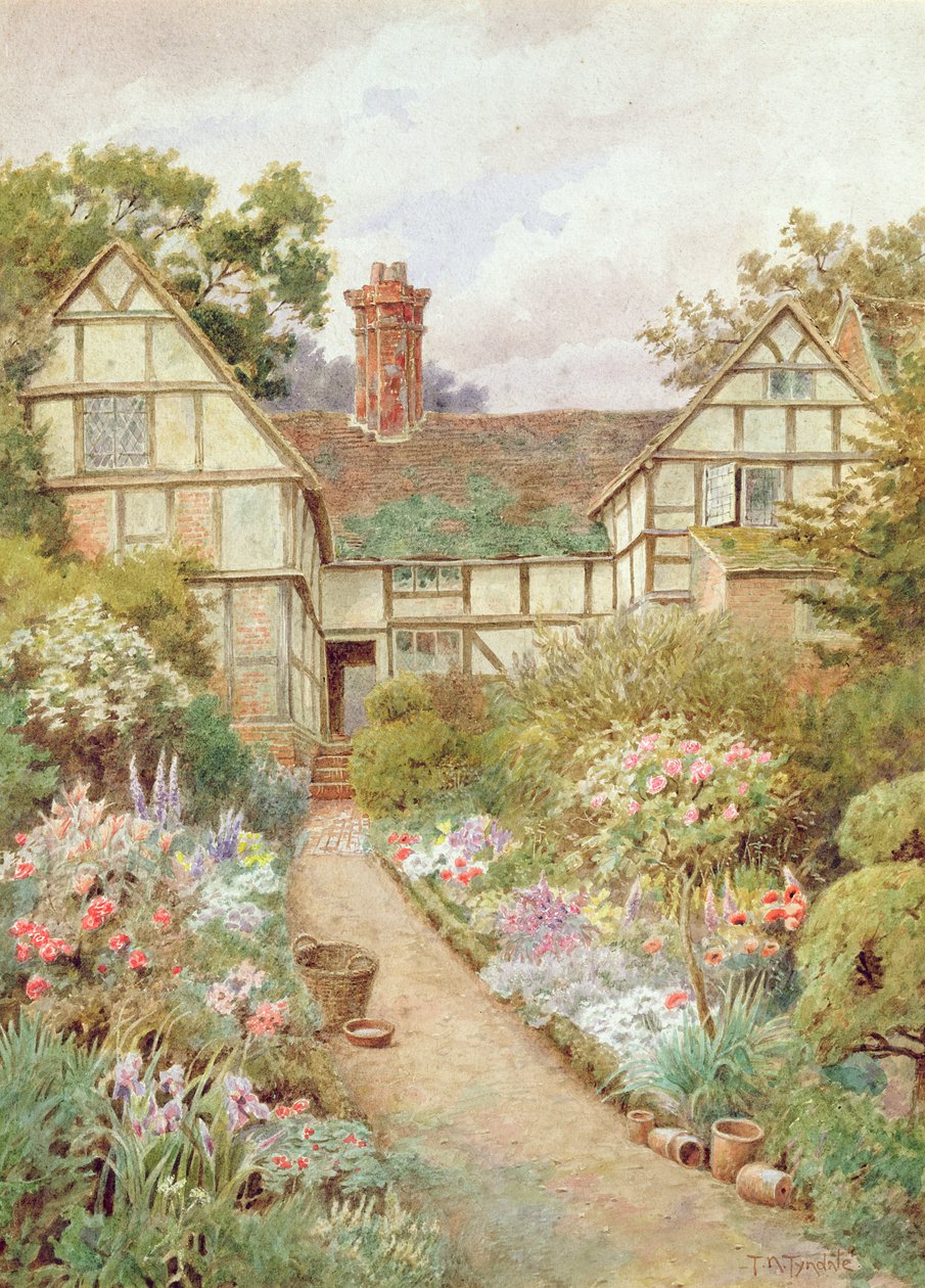 Domek Ogród autorstwa Thomas Nicholson Tyndale