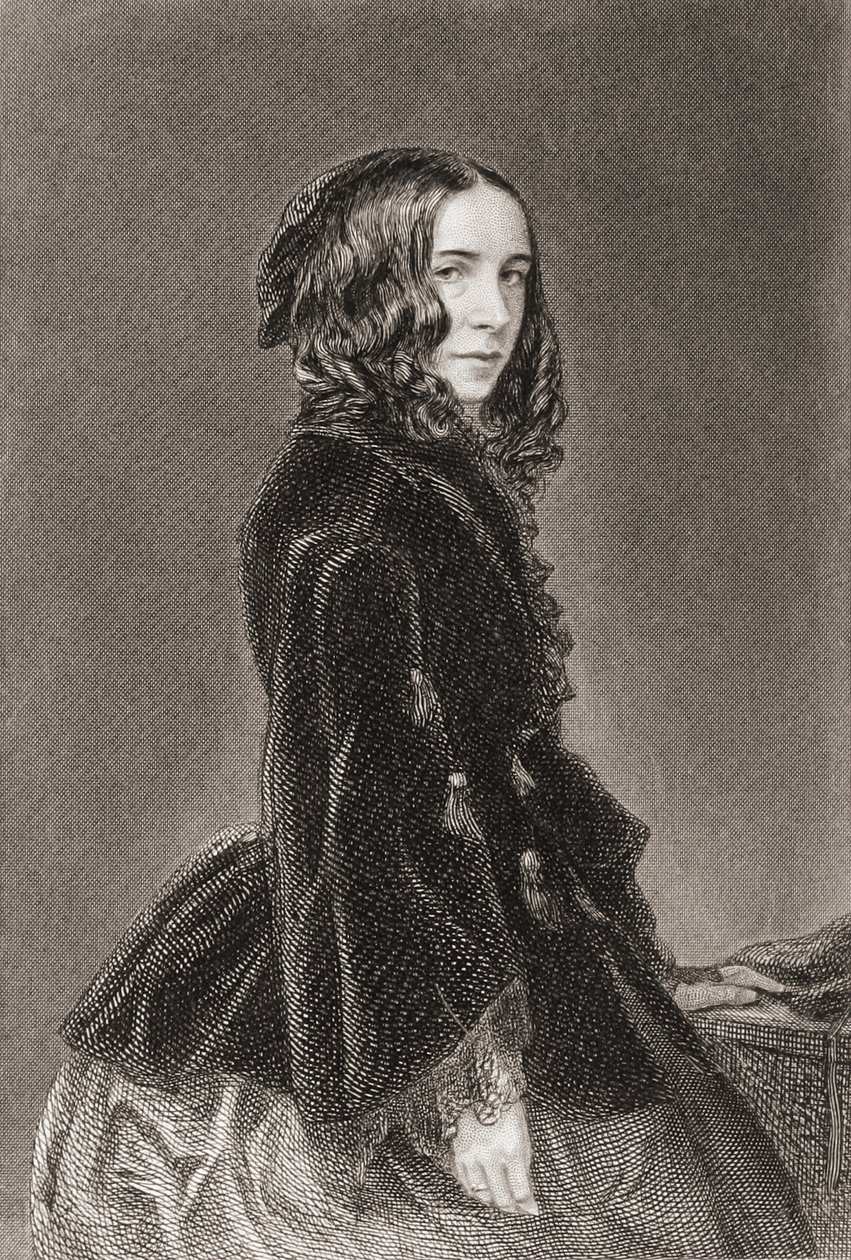 Elizabeth Barrett Browning, Dzieła poetyckie, tom I, rycina autorstwa Thomas Oldham Barlow