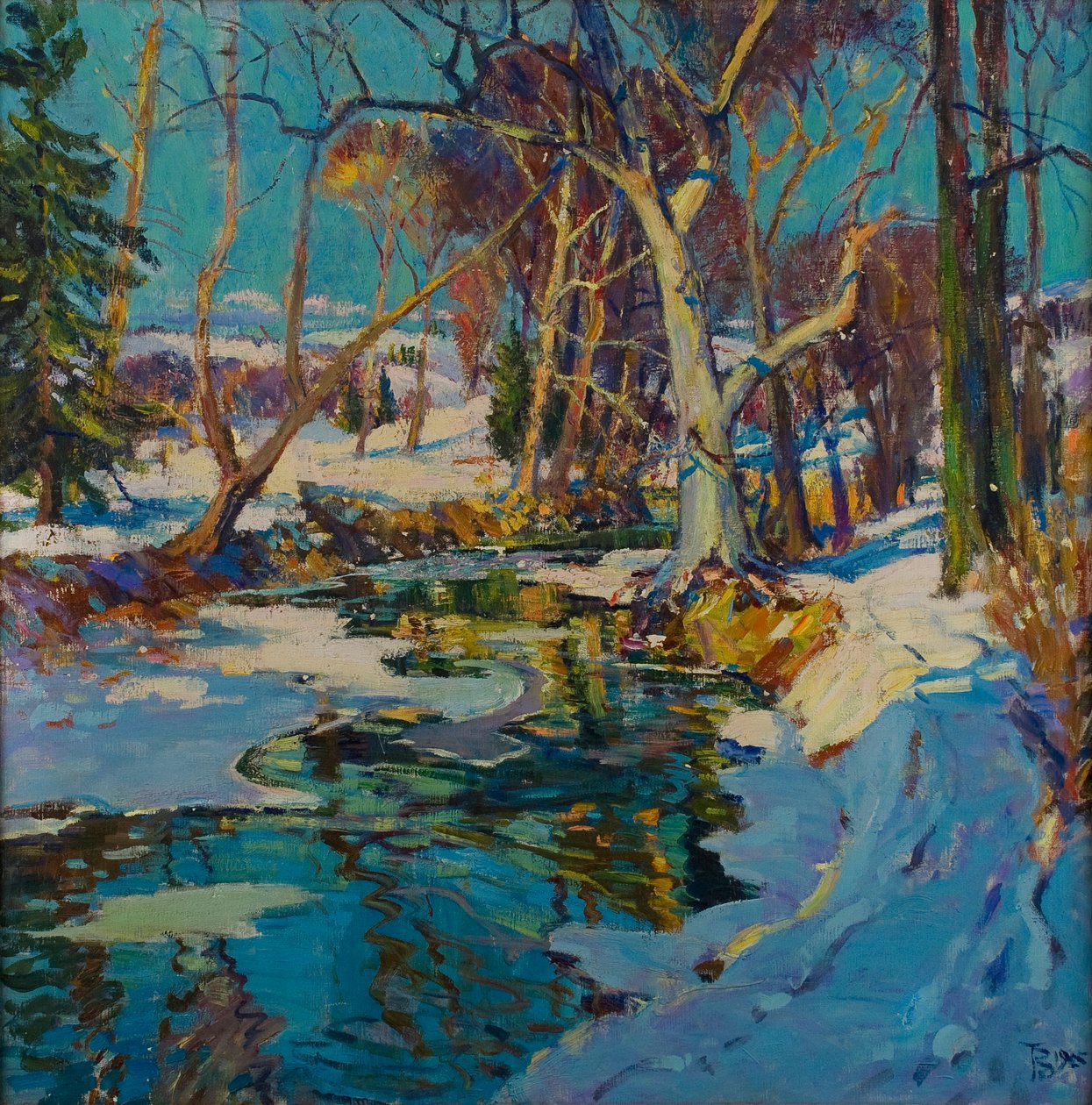 lutowy śnieg autorstwa Thomas P. Barnett